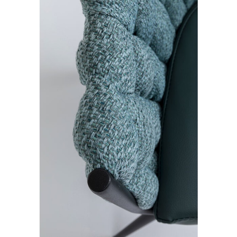 Chair with Armrest Knot Bluegreen