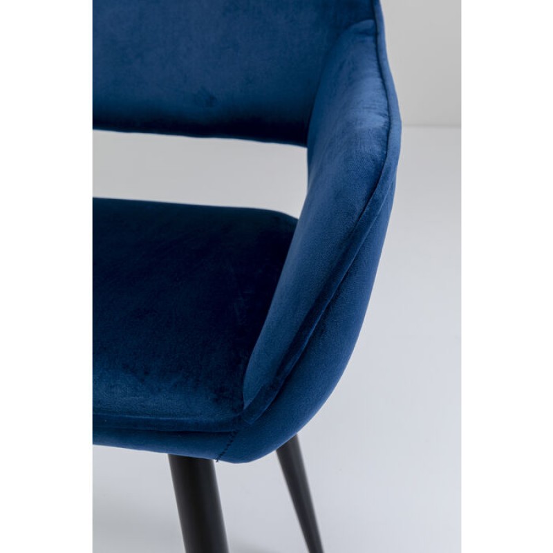 Chair with Armrest San Francisco Blue