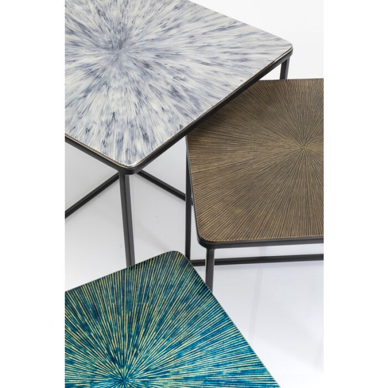 Side Table Ray Square (3/Set)