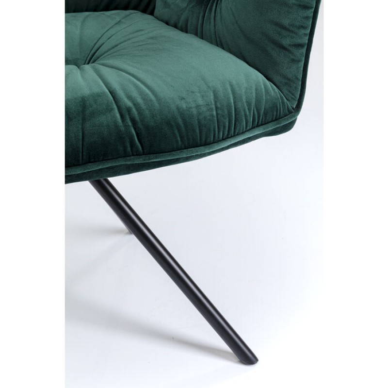 Chair with Armrest Mila Green