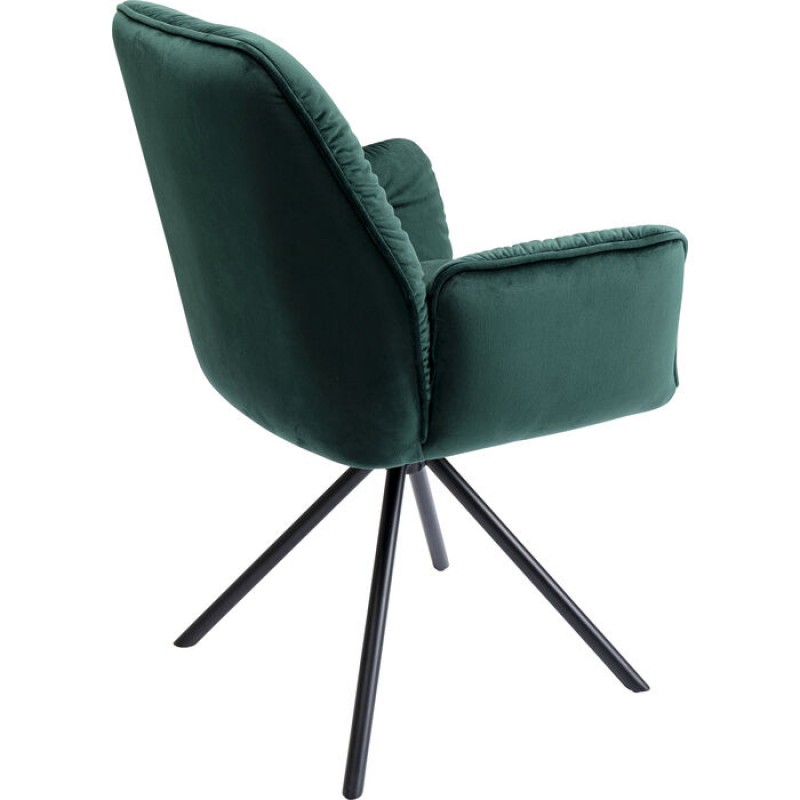 Chair with Armrest Mila Green