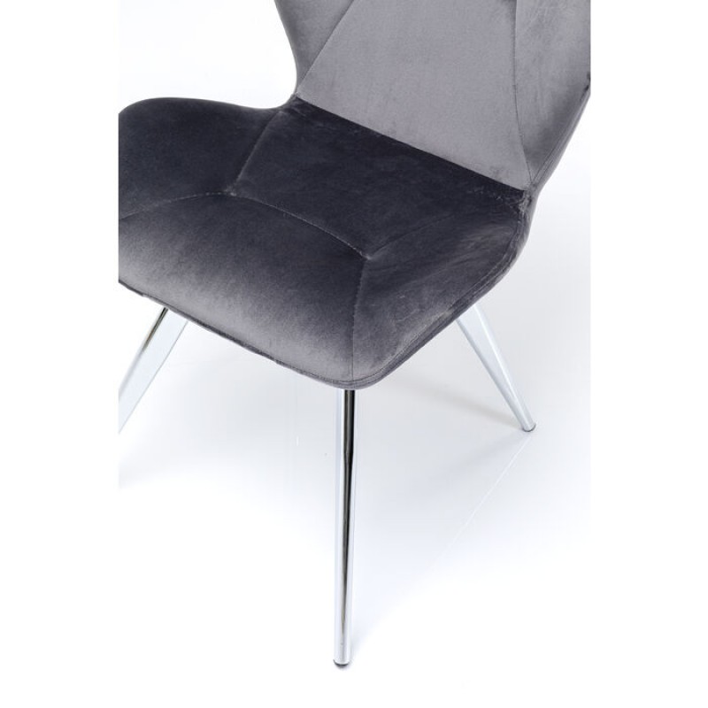 Chair Viva Grey Chrome