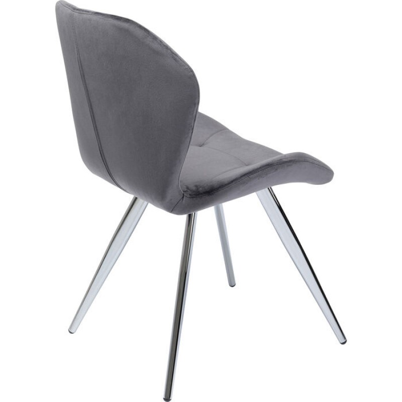 Chair Viva Grey Chrome