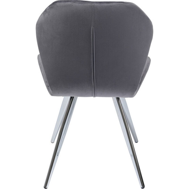 Chair Viva Grey Chrome