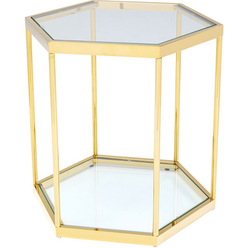 Side Table Comb Gold 55