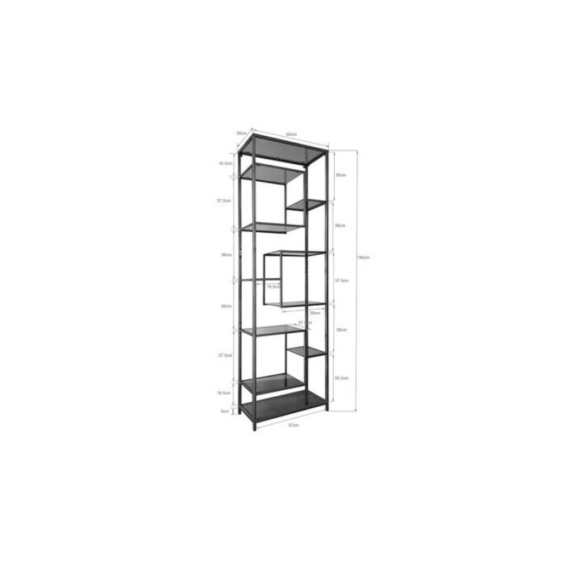 Shelf Loft Gold 60x195cm