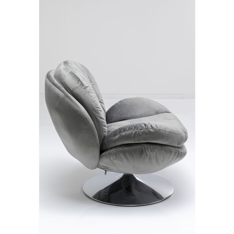 Swivel Armchair Cosy Grey