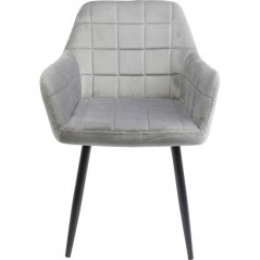 Chair with Armrest Kim Grey