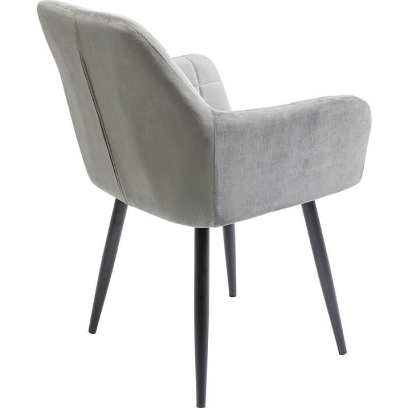 Chair with Armrest Kim Grey