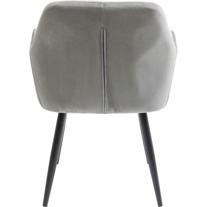 Chair with Armrest Kim Grey