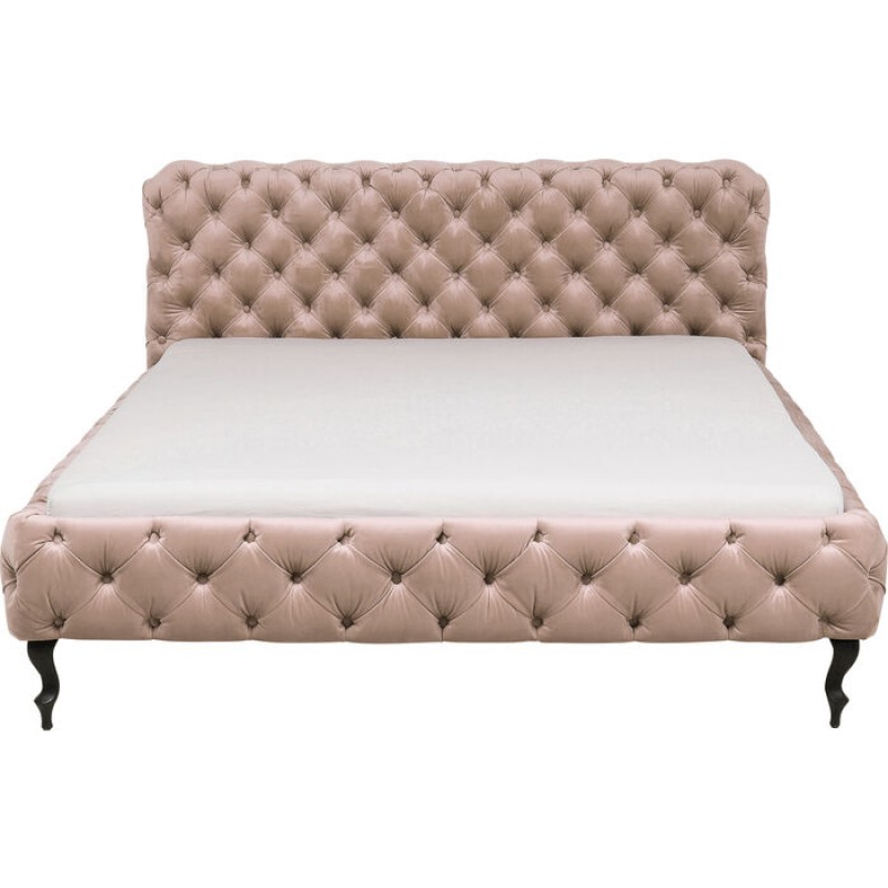 Bed Desire Velvet Ecru 180x200cm