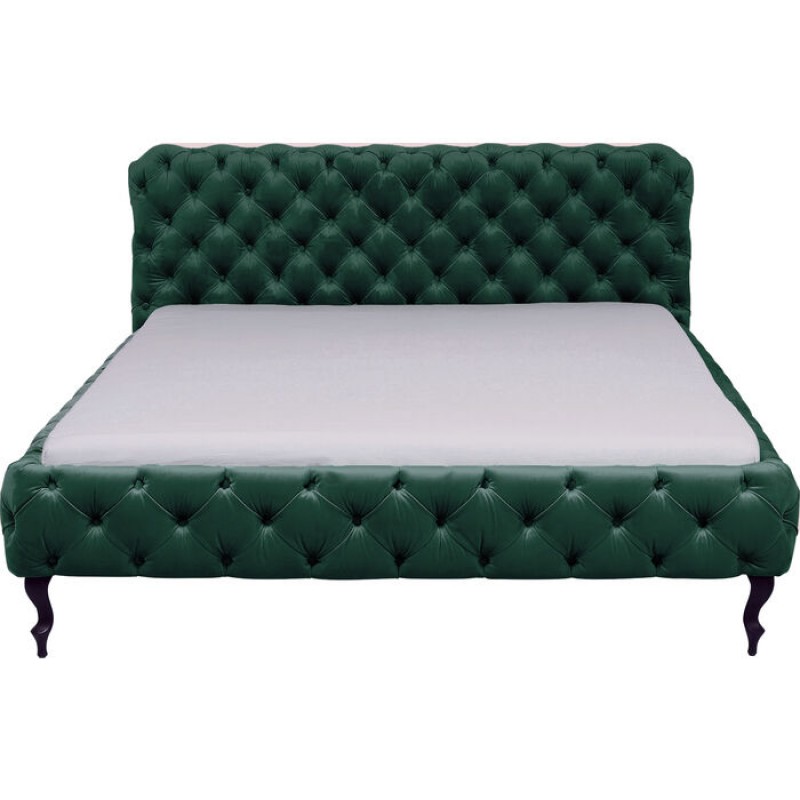 Bed Desire Velvet Green 180x200cm