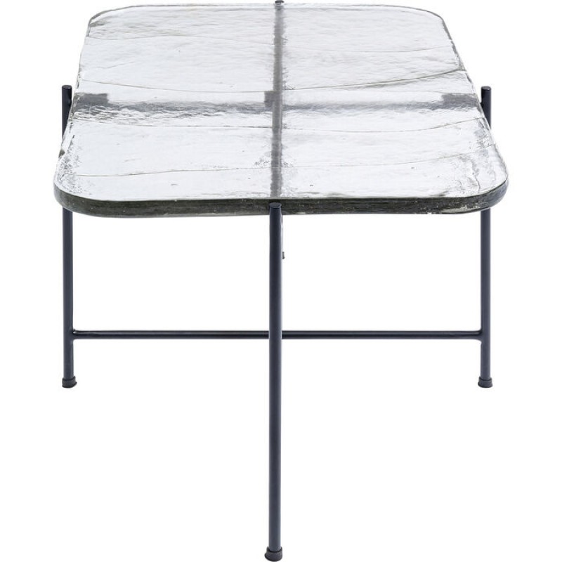 Coffee Table Ice Black 63x46cm