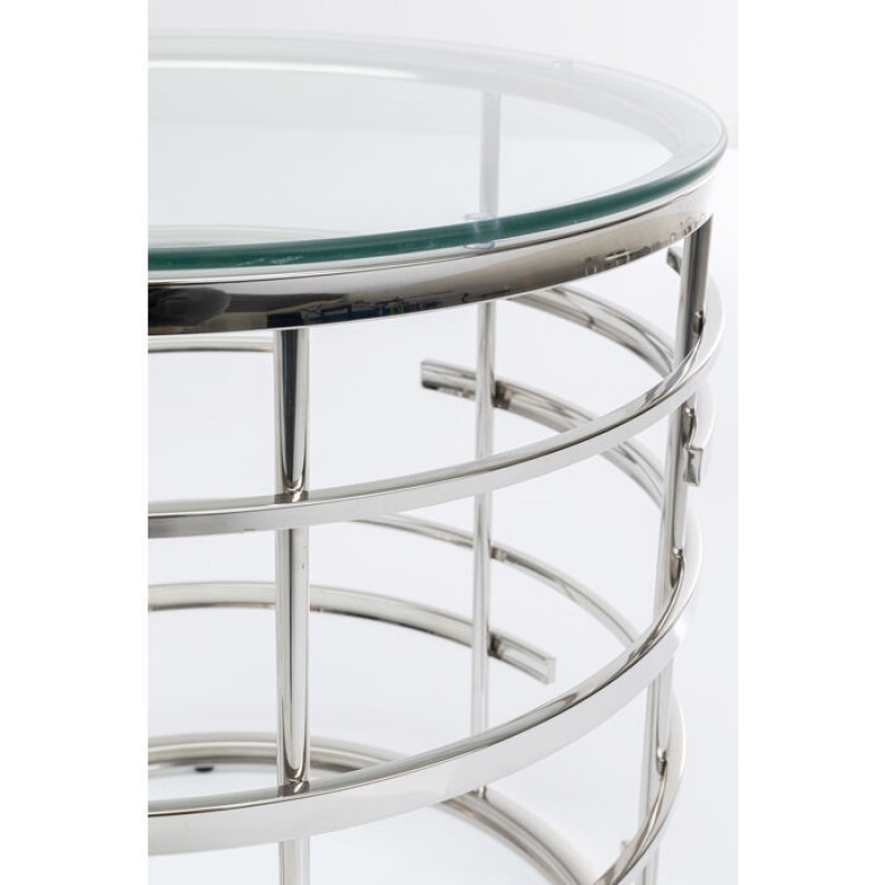 Side Table Jupiter Silver Ø55cm