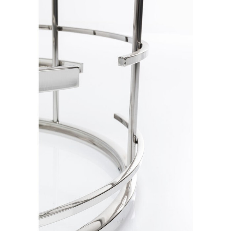 Side Table Jupiter Silver Ø55cm