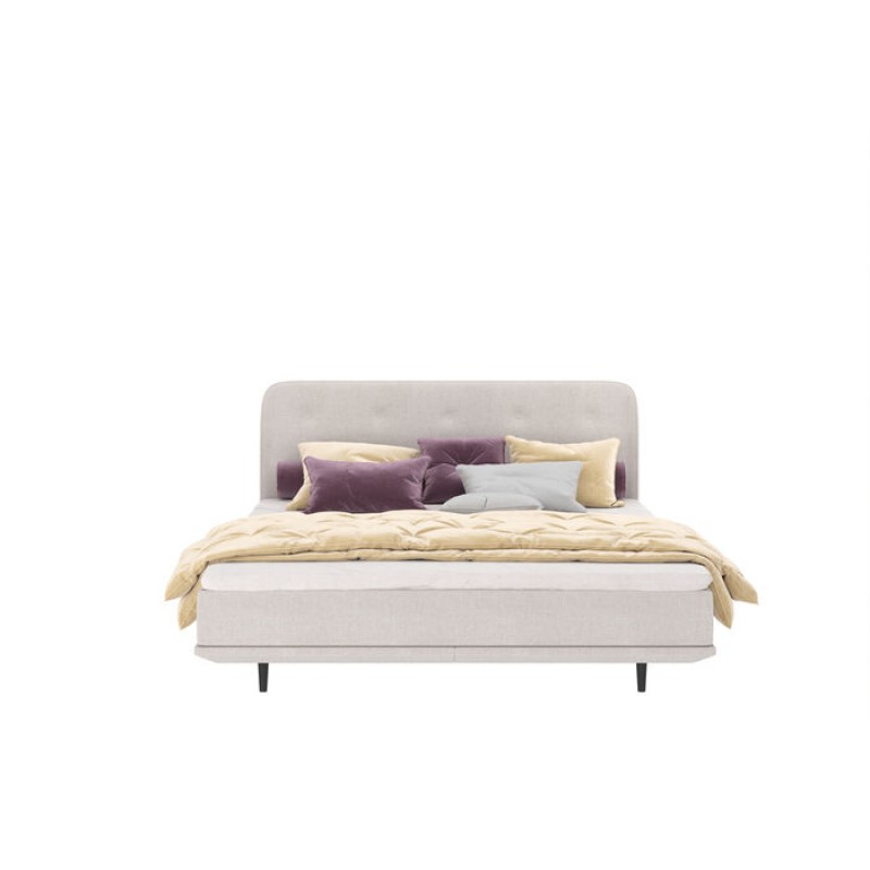 Boxspring Bed Luna Cream 180x200cm