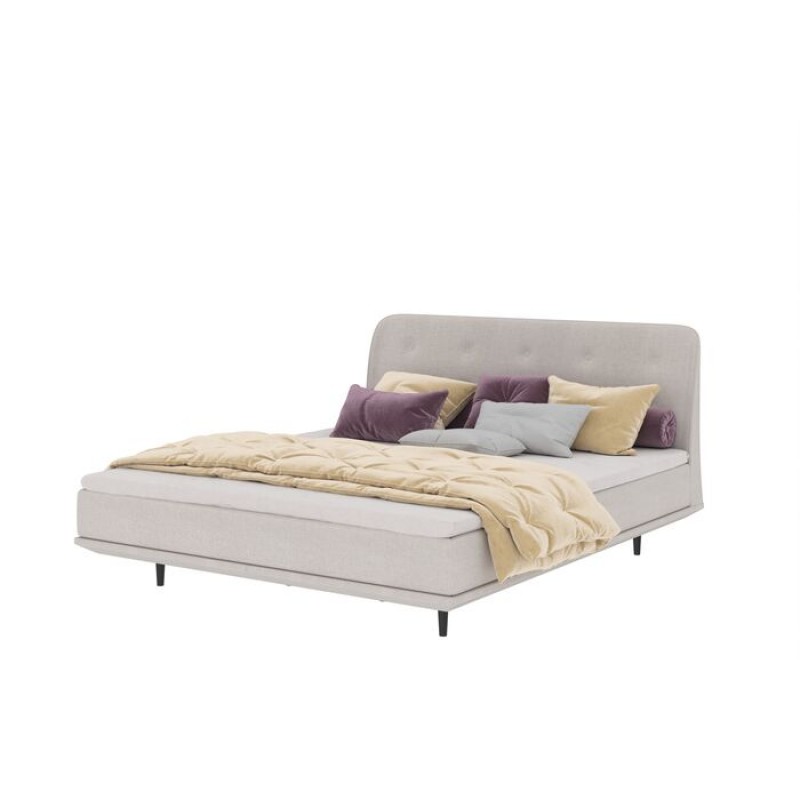 Boxspring Bed Luna Cream 180x200cm