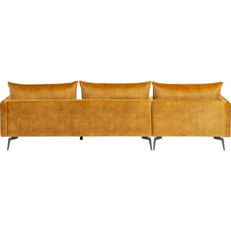 Corner Sofa Ferrara Left Curry 296cm