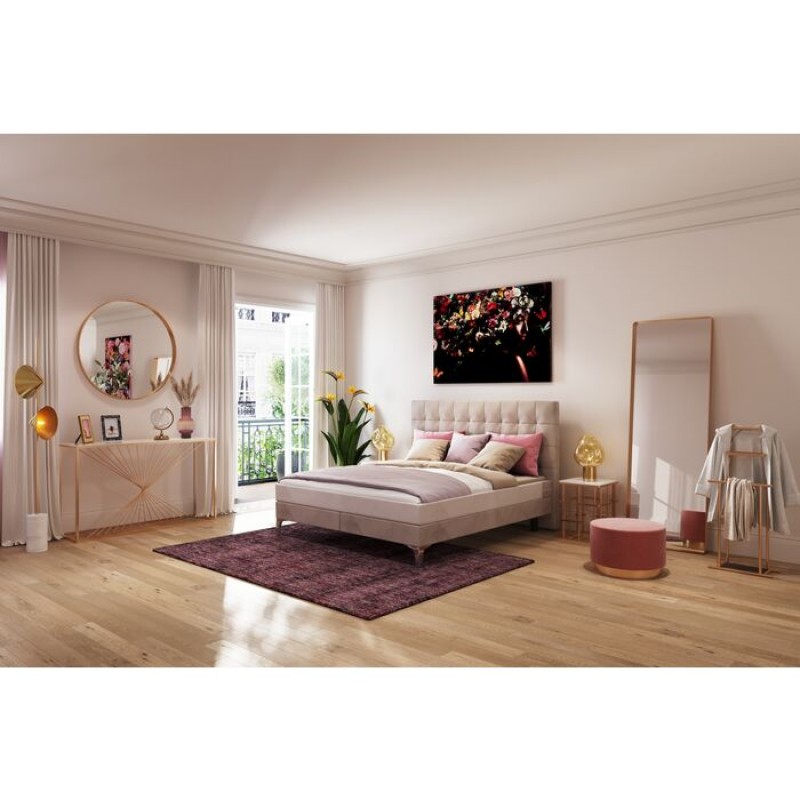 Boxspring Bed Benito Star Cream 160x200cm