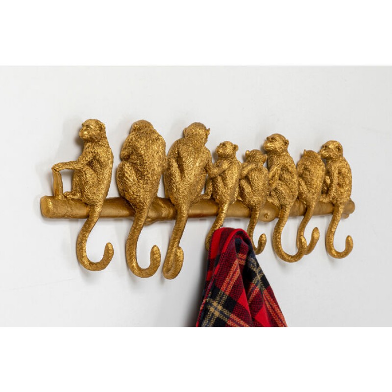 Wall Wardrobe Monkey Hook 70cm