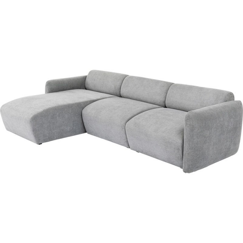 Corner Sofa Lucca Grey Left 255cm