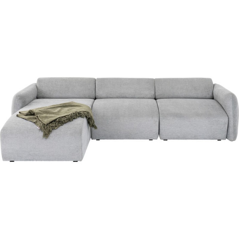 Corner Sofa Lucca Grey Left 255cm