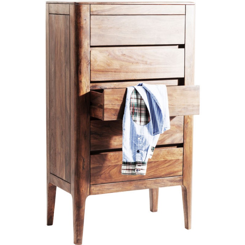 High Dresser Brooklyn Nature 5 Drawers