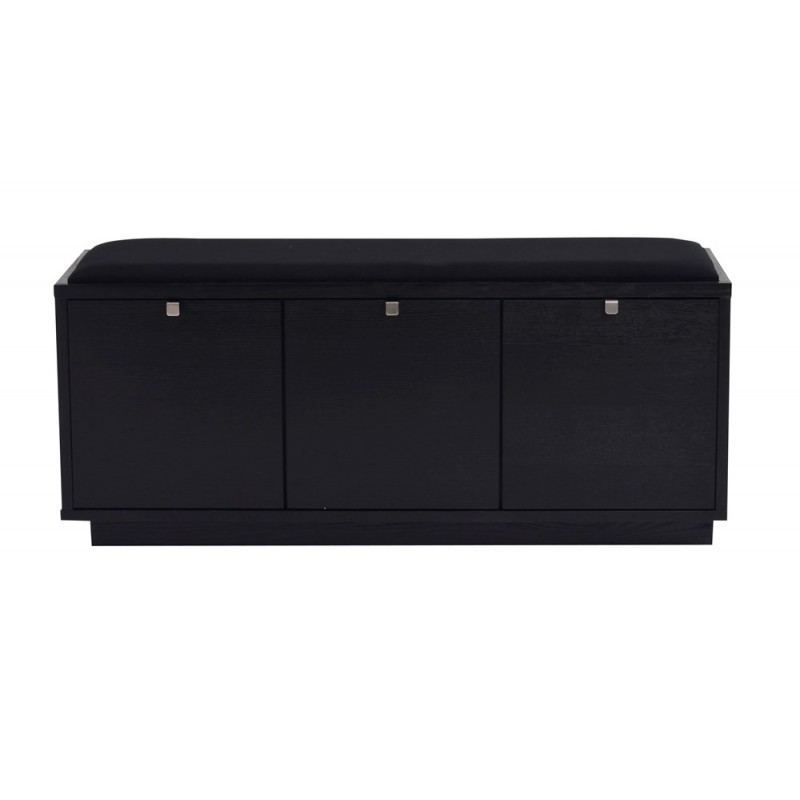 RO Confe Bench 3 Drawers Black/Black
