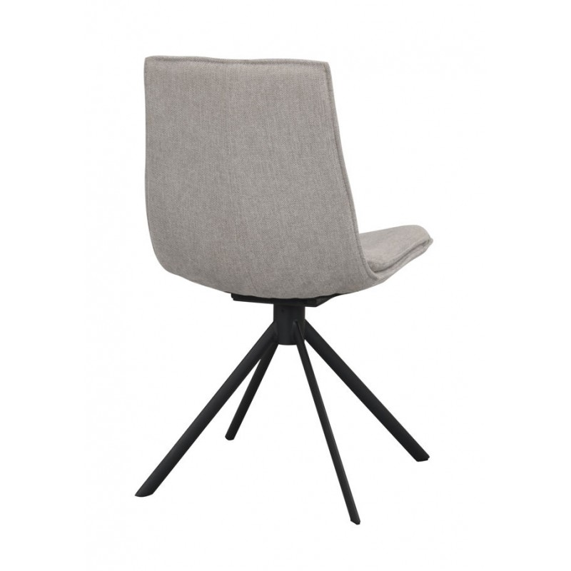RO Lowell Swivel Chair Grey/Black