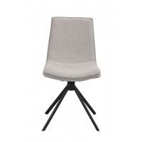RO Lowell Swivel Chair Grey/Black