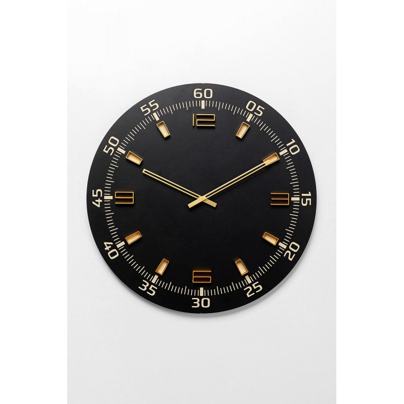 Milk Bar Black Wall Clock