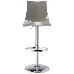 SC Italy Zebra Up Stool Dove Grey