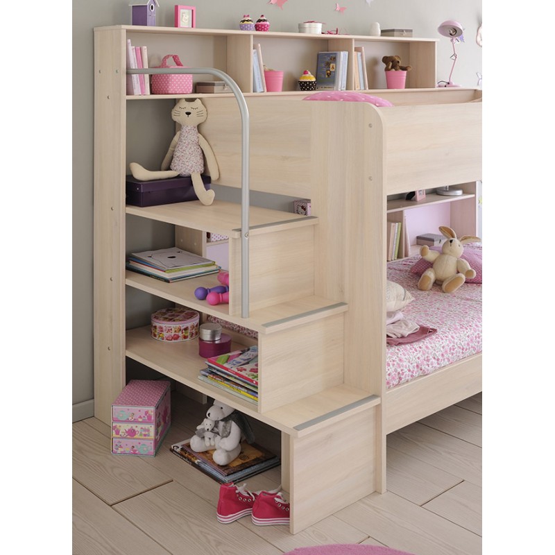 Bibop Bunk Beds Light Acacia