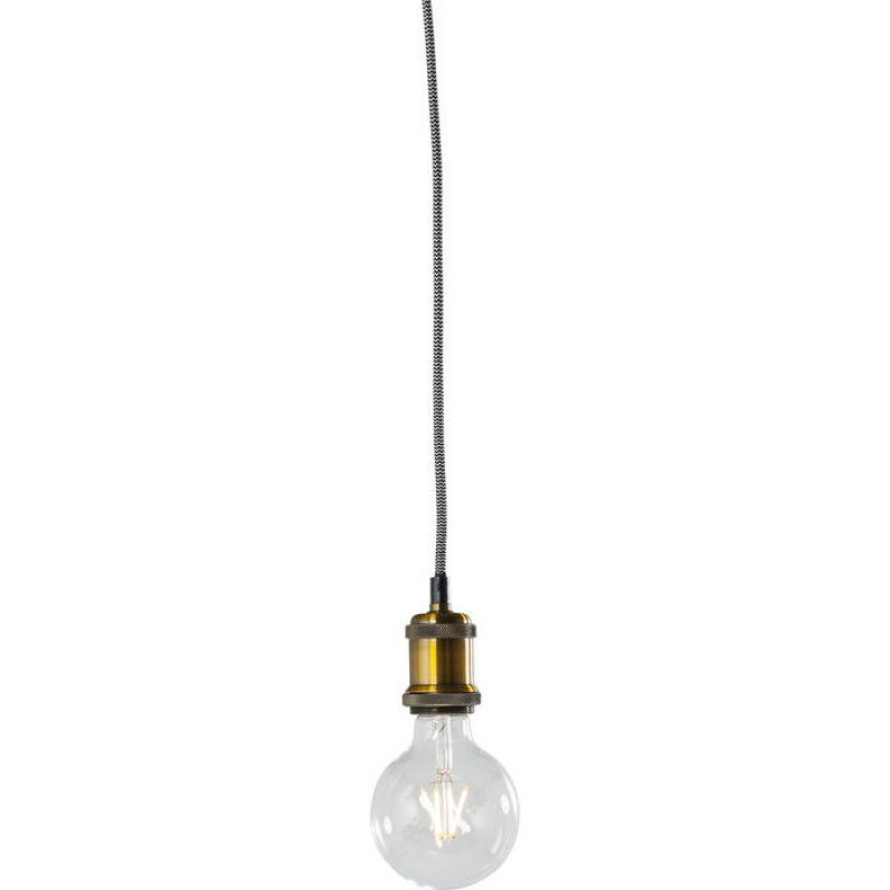 Wire Bulb Socket Minimalist Brass