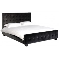 Meridian BLACK VELVET BED