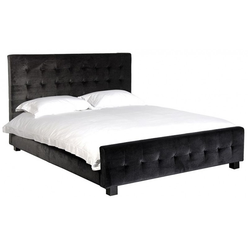 Meridian BLACK VELVET BED